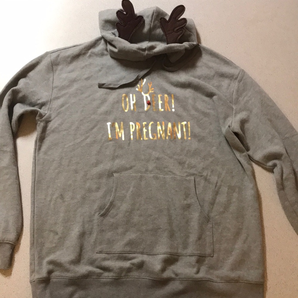 Motherhood Maternity Christmas sweater